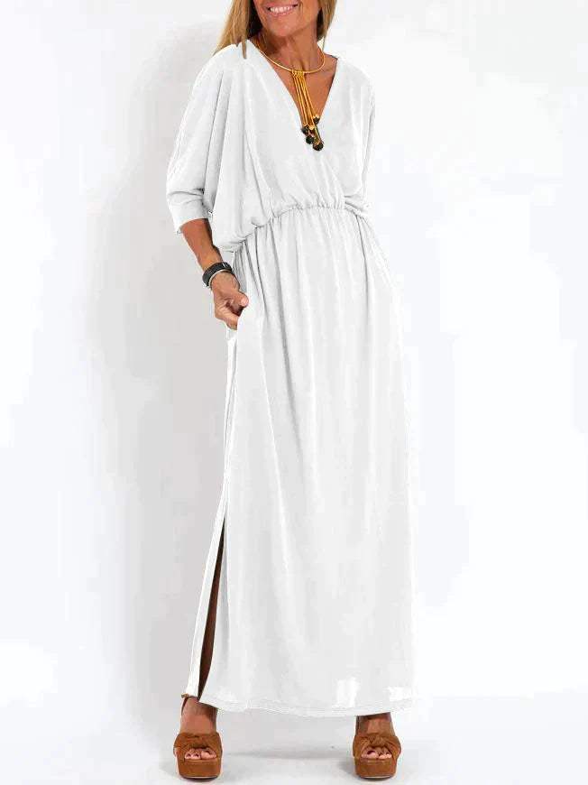 Zomerjurk model draagt